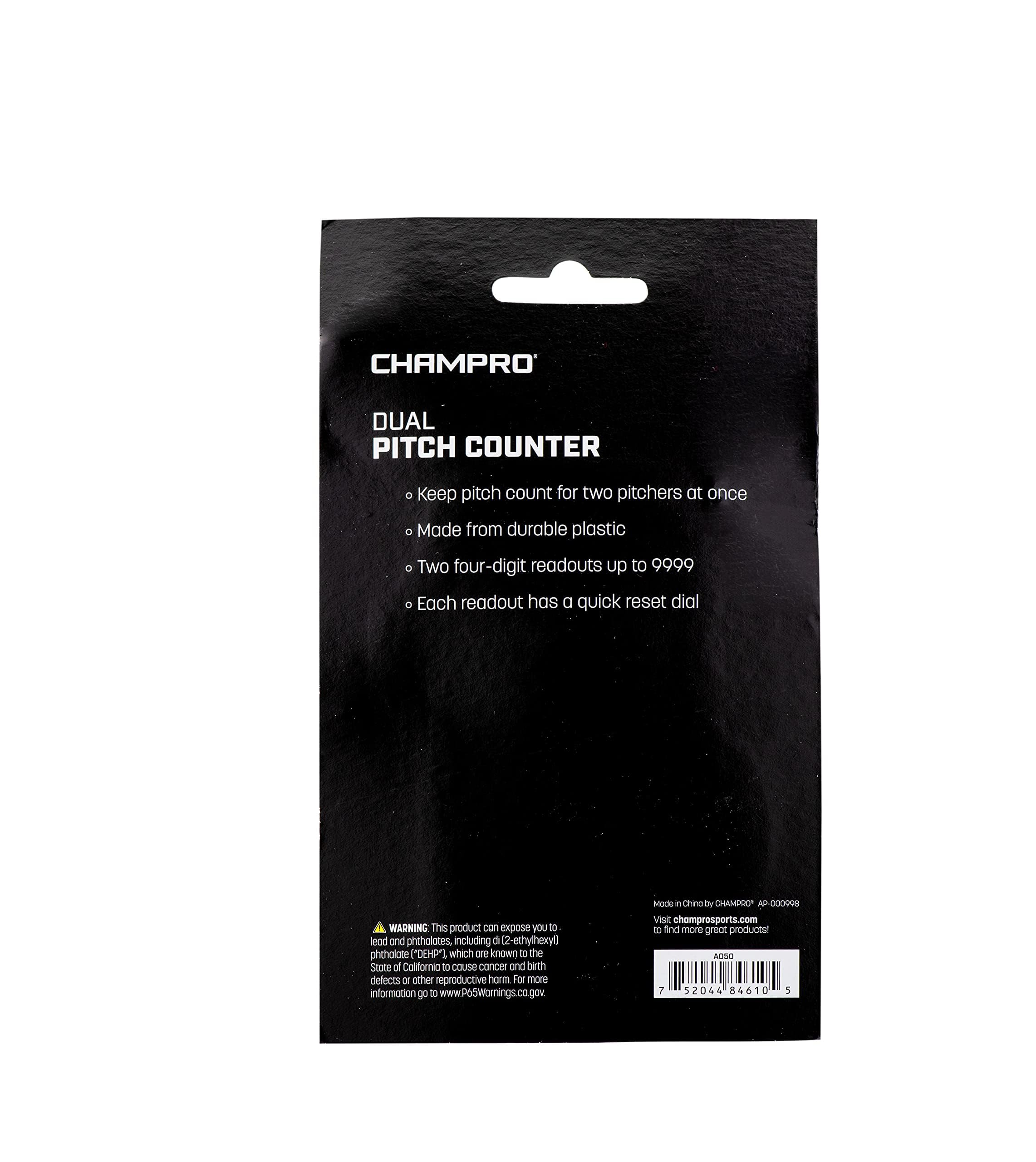 Champro Baseball Dual Pitch Counter