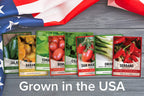 Heirloom Hot Salsa Growing Seed Packets 8 Varieties Habanero, Jalapeno, Serrano Peppers, Roma, San Marzano Tomato, Cilantro, Gre