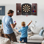 Vevor Dartboard And Cabinet Set Complete With All Accessories Easy Assembly