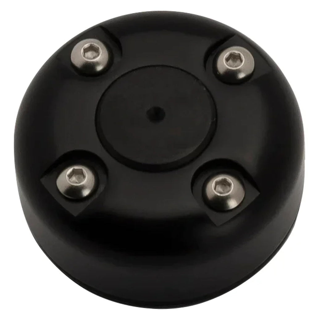 Seaview | Round Cable Gland | Marine Grade Waterproof Cable Pass Through Cable Seal | Cg20Sb - Black Powder Coated Stainless Ste