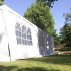 Thxbyebye Wedding Party Tent 3 X 9M Outdoor White Canopy Screen Sun Shelters Houses Gazebos Heavy Duty With 3 Removable Sides Si