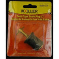 Moeller Marine 053061-10, Twist Turn Drain Plug, 1'' Brass