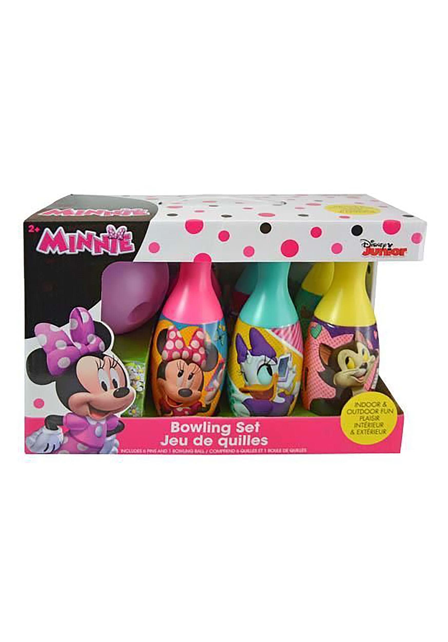 Upd Minnie Mouse Disney Bowling Set Toy, Multicolor