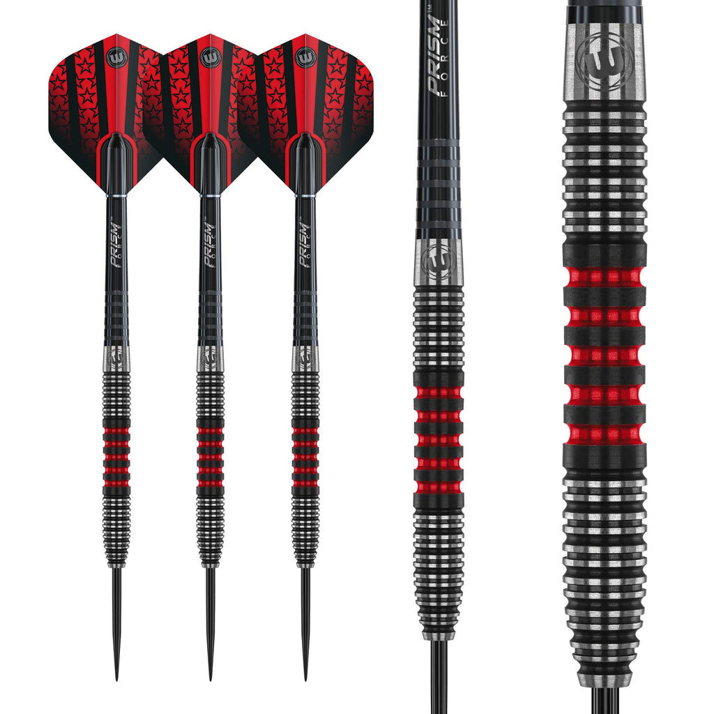 Winmau Joe Cullen Signature Edition 23 Gram Tungsten Darts Set With Flights And Stems (Shafts)