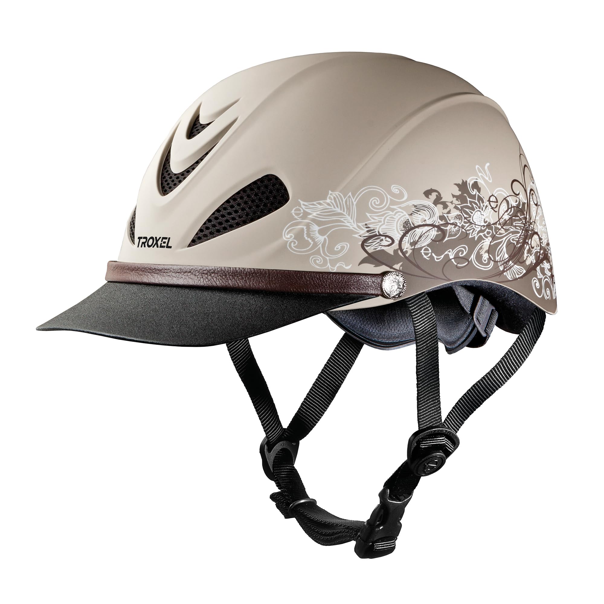 Troxel Dakota Trail Horse Riding Helmet, Low-Profile Light Adjustable Design, Safety Horseback Riding Gear, Medium (7 - 7-1/4), 