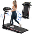 FYC Folding Treadmills for Home with Bluetooth and Incline, 2.5HP Portable Running Machine Electric Compact Treadmills Foldable 