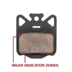 Campagnolo Db-310 Disc Brake Pads Shape: Magura Mt8Campagnolo H11 Resin Pair - Db-310