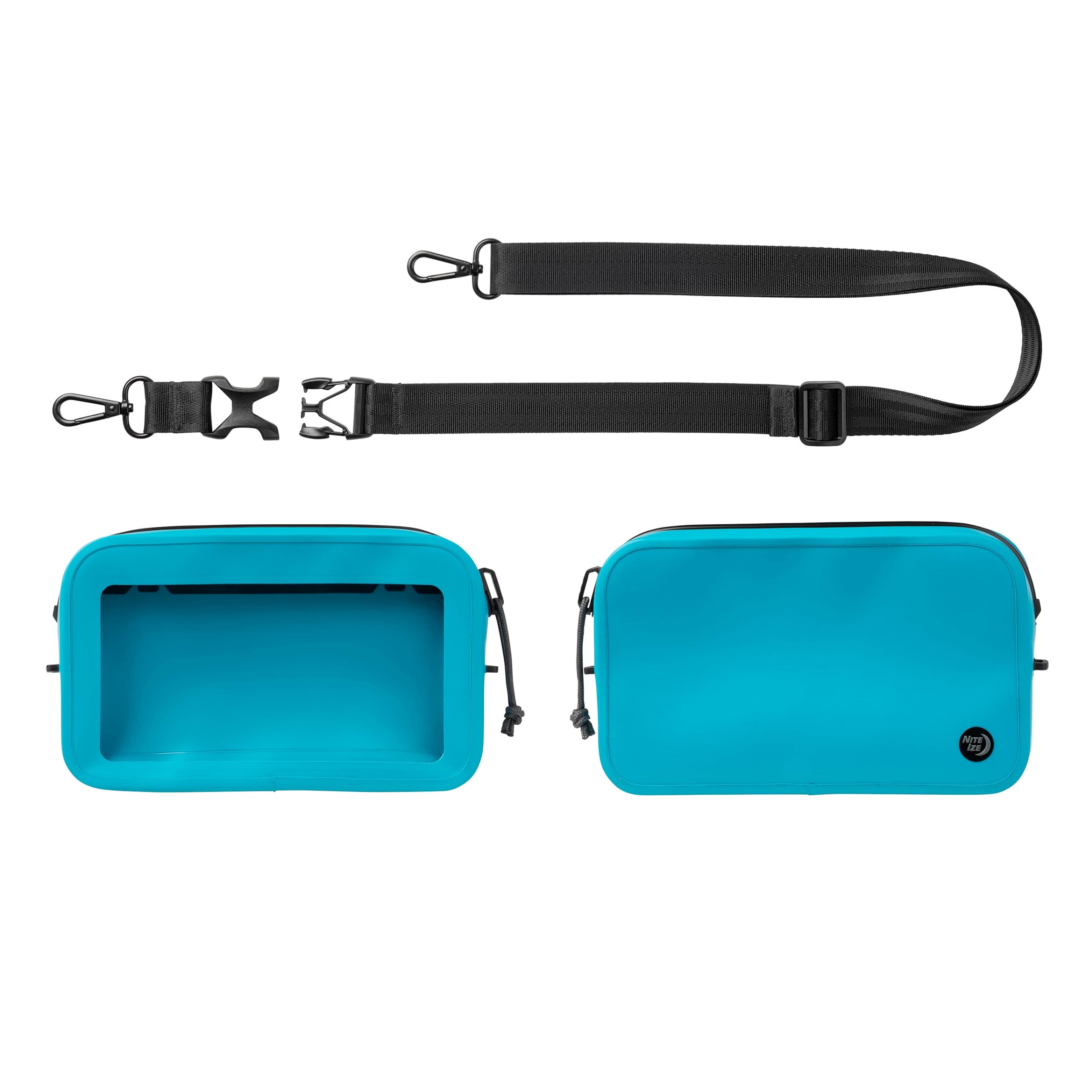 Nite Ize RunOff Waterproof Hip Pack - Beach & Hiking Essential - Bag for Phone & Travel Essentials - Crossbody Beach Tote & Trav