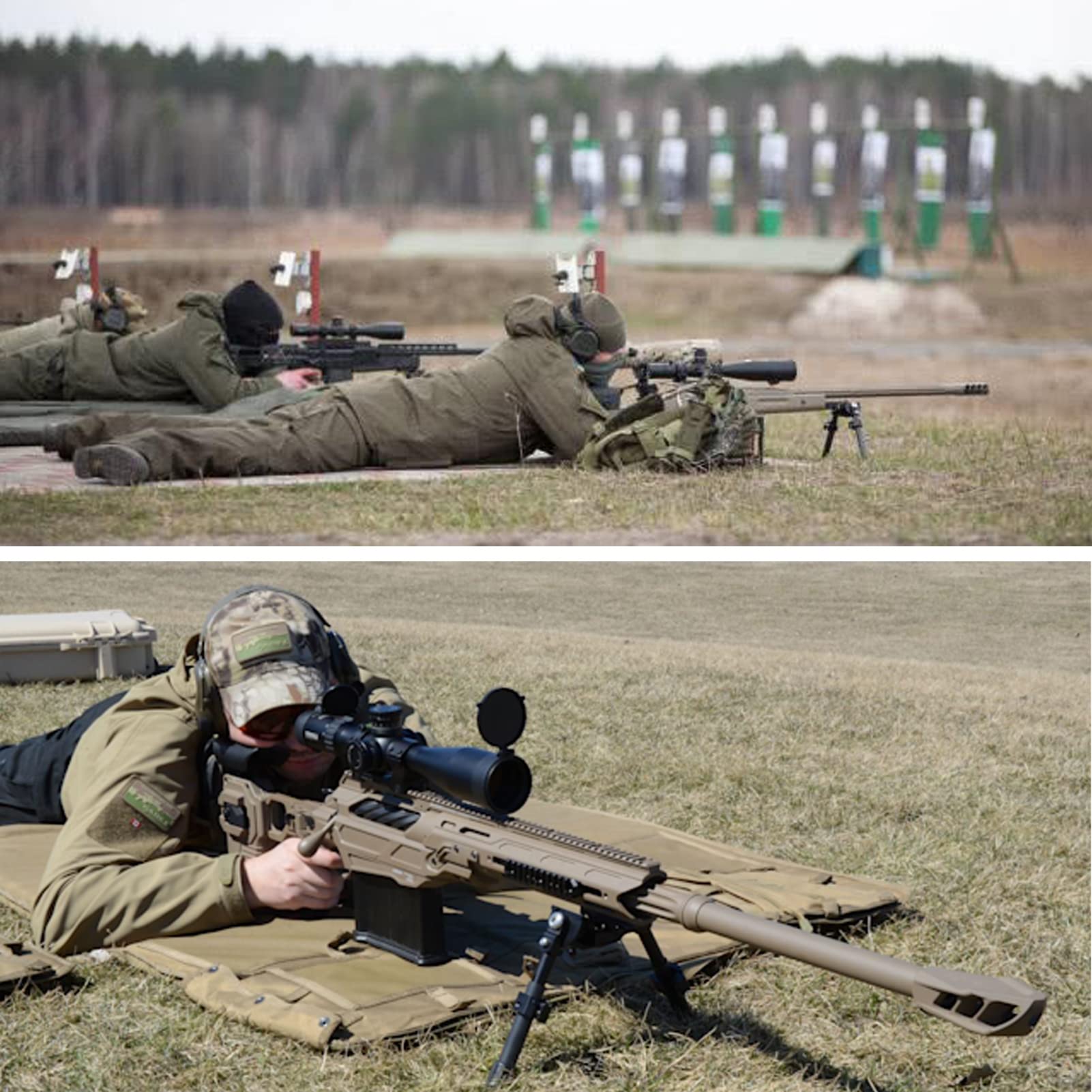 Deyace Shooting Mats Prone Padded, Extra Large Portable Roll Up Shooting Padded Mat For Range Shooting And Hunting (Green)