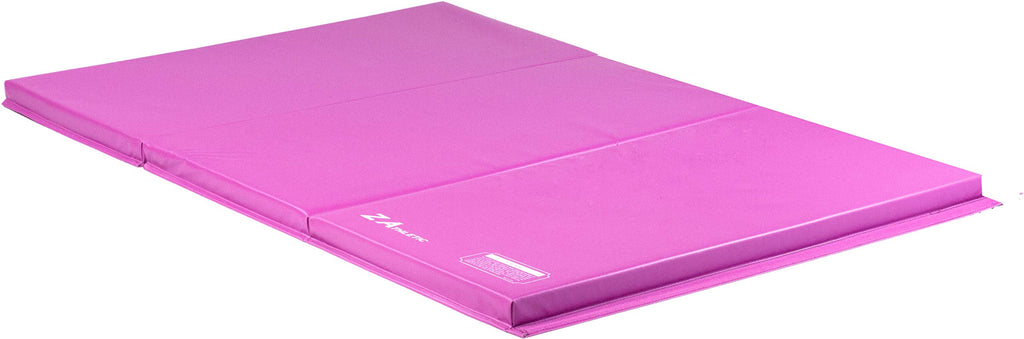 Z Athletic Folding Mat For Gymnastics And Tumbling, 4 Ft X 6 Ft X 2 In