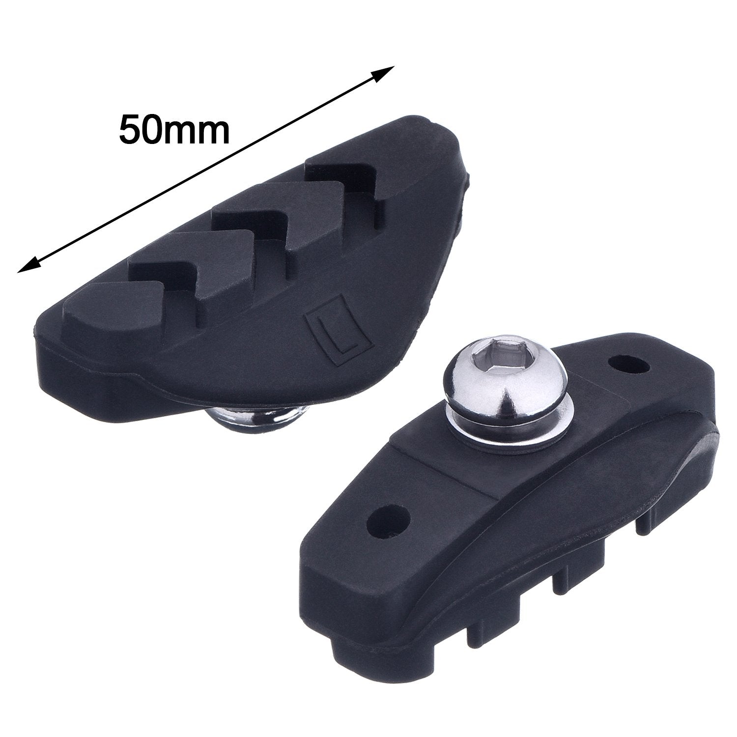 2 Pairs Road Brake Pads With Installation Tool Caliper Brake Blocks 50 Mm