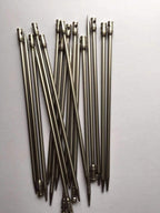 Hdewind Titanium Alloy Straight Tent Stakes, 8 Inches Long. 12 Pcs Per Package