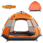 Instant Pop Up Tent Family Camping Tent Portable Light Weight Tents Automatic Easy Setup Tent Waterproof Windproof Backpack Tent