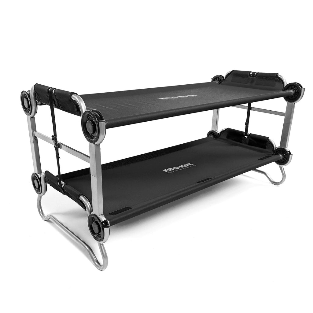 Kid-O-Bunk With 2 Side Organizers, Black