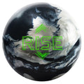 KR Strikeforce Rise Undrilled Bowling Ball Black/Silver Pearl 12lb