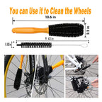 Qeeheng 10Pcs Bike Cleaning Kit, Bicycle Clean Brush Tool Including Chain Cleaner For Cycling,Bike Chain Cleaner Brush Suitable