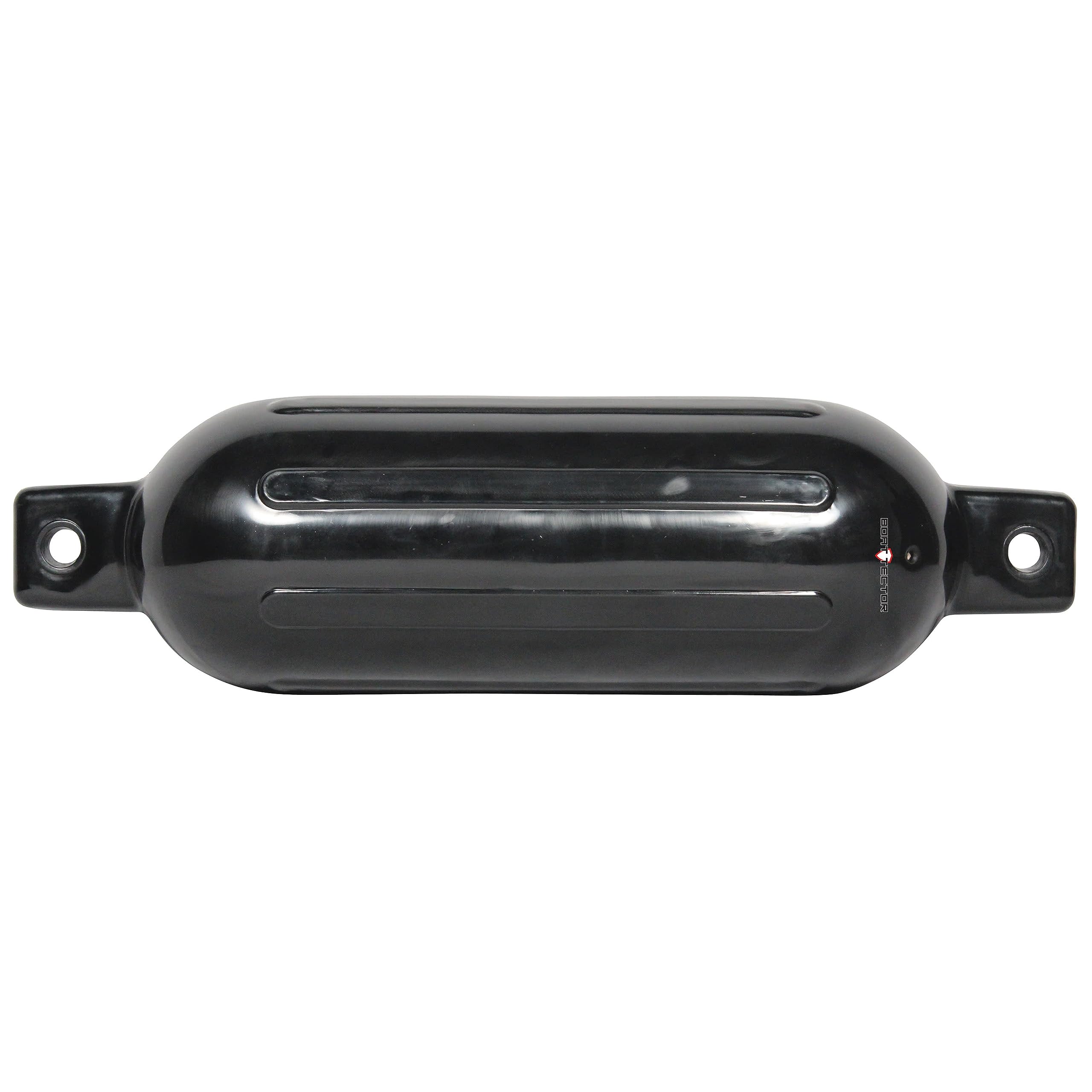 Extreme Max 3006.7384 Boattector Inflatable Fender Value 4-Pack - 6.5'' X 22'', Black