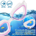 Win.Max Swimming Goggles Swim Goggles Anti Fog Anti Uv No Leakage Clear Vision For Men Women Adults Teenagers (Purple/Non-Polari