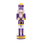 FOCO NFL Minnesota Vikings Team Logo 14 Holiday NutcrackerTeam Logo 14 Holiday Nutcracker, Version 2, One Size
