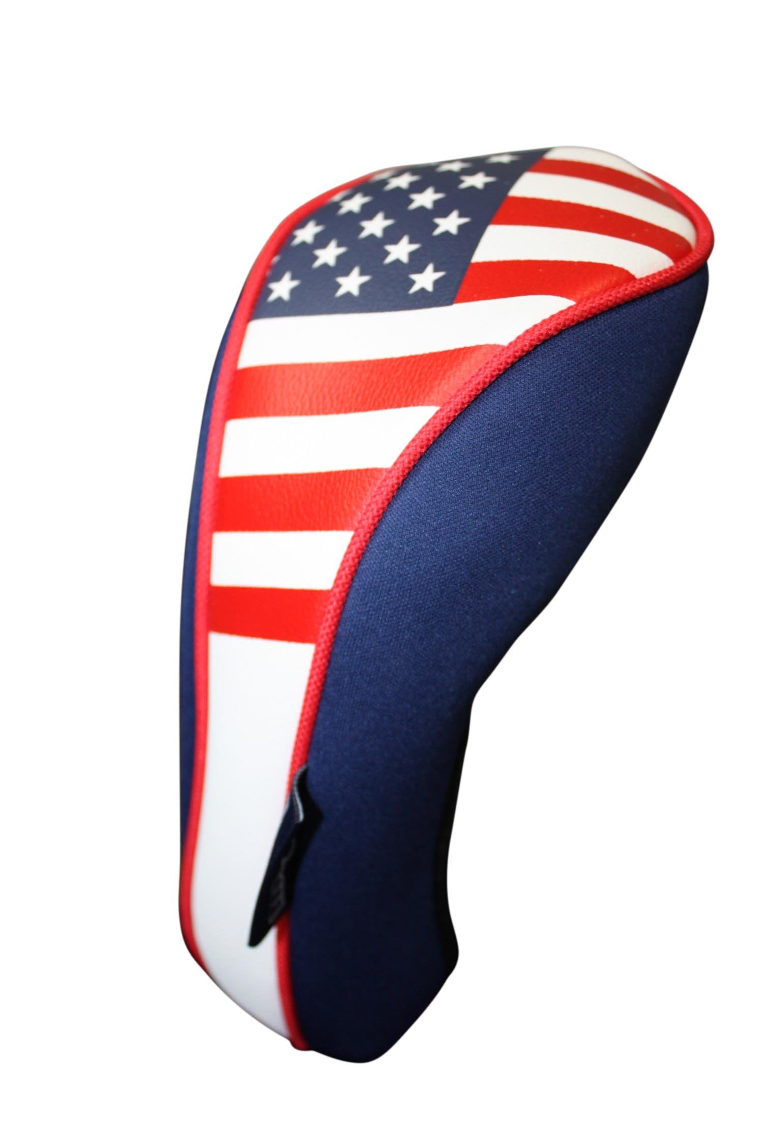 Majek Usa Patriot Golf Hybrid Head Cover Universal U.S.A Neoprene Style Patriotic Headcover