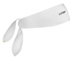 Halo I Superwide Tie-Style Headband (White)
