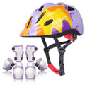Atphfety Kids Helmet Set for Boys Girls Age 3-8 with Knee Elbow Pads Wrist Guards for Bike Skating Skateboard Cycling Scooter Ro