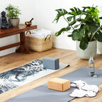 Manduka Yoga Cork Block - Yoga Prop and Accessory, Good for Travel, Comfortable Edges, Lightweight, Extra Firm Cork, 4 x 6 x 9 (