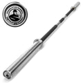 Powerlifting Bar 2.0 [Bells of Steel] Heavy-Duty Power Barbell, Olympic Bar for Powerlifting Barbell, Aggressive Knurling, 29mm 