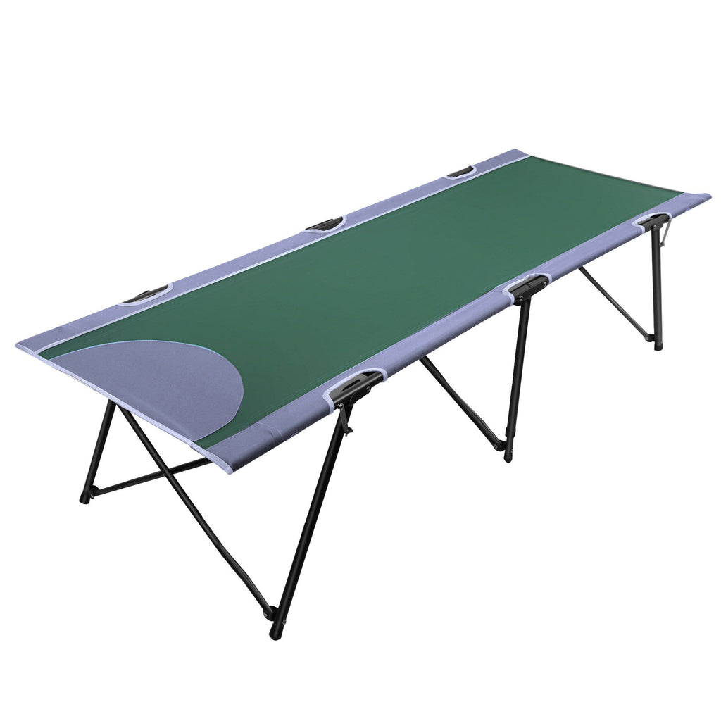 Portal Portable Adults Outdoor Bed Camp Cots For Sleeping With Carry Bag For Home, Travel, Office, Beach, Support Up To 300Lbs,