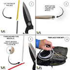 Tofl Baseball And Softball Glove Lacing Needle  Glove And Mitt Repair  Leather Lacing Needle For Crafts And Expanding The Sides