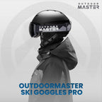 OutdoorMaster Ski Goggles PRO - Frameless, Interchangeable Lens 100% UV400 Protection Snow Goggles for Men & Women (Polarized Gr