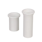 Seachoice Adjustable Splashwell Drain Tube, Fits 1-1/4 In. Opening, White Plastic