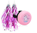 U-LIAN Kids Streamers and Bike Bell for Girls-1 Pack Bicycle Bell with 2 Pack Handlebar Streamers Scooter Tassels for Children '