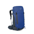 Osprey Kestrel LT 45L Mens Backpacking Backpack - Lightweight Hiking & Camping Bag with Waterproof Raincover, Rays Blue