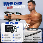 Twister Arm Trainer for Men, Adjustable Chest Workout Equipment for Home Gym, Muscle Builder & Strength Training for Arms, Chest