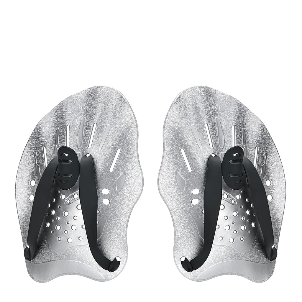 Contour Swim Paddles Hand, Swim Training Hand Paddles With Adjustable Straps, Swimming Hand Paddles For Women And Men