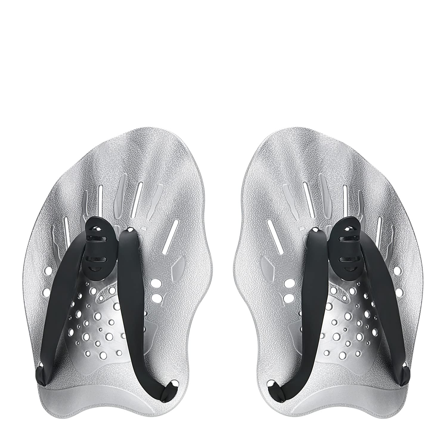 Contour Swim Paddles Hand, Swim Training Hand Paddles With Adjustable Straps, Swimming Hand Paddles For Women And Men