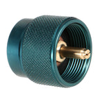 Lixada Camping Stove Adapter 1L Outdoor Propane Small Tank Input En417 Lindal Valve Output