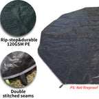 Danchel Outdoor B5Pro Bell Tent Footprint, 3M/9.8Ft Waterproof Round Tarp Ground Sheet For Canvas Yurt Tent Floor Protector Camp
