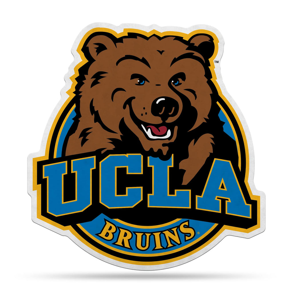 Rico Industries Ncaa California-Los Angeles Bruins Mascot Shape Cut Pennant - Home And Living Room D  Cor - Soft Felt Ez To Hang