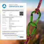Fvw 5 Pack Heavy Duty Climbing Carabiners,25Kn Auto Locking Rock Climbing Carabiners Clips For Hammocks, Swing, Locking Dog Leas