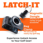 Frogger Golf Bag Latch-It Accessory Attachment System