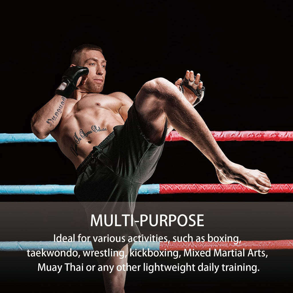 2 Pairs Boxing Gloves Kickboxing Gloves For Men Women Kids Professional Shockproof Leather Sparring Training Gloves Set Mma Glov