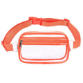 Vorolo Clear Fanny Pack Crossbody Bag For Women And Men Belt Bag Gift For Women Bum Bag With Adjustable Strap For Sports Clear O