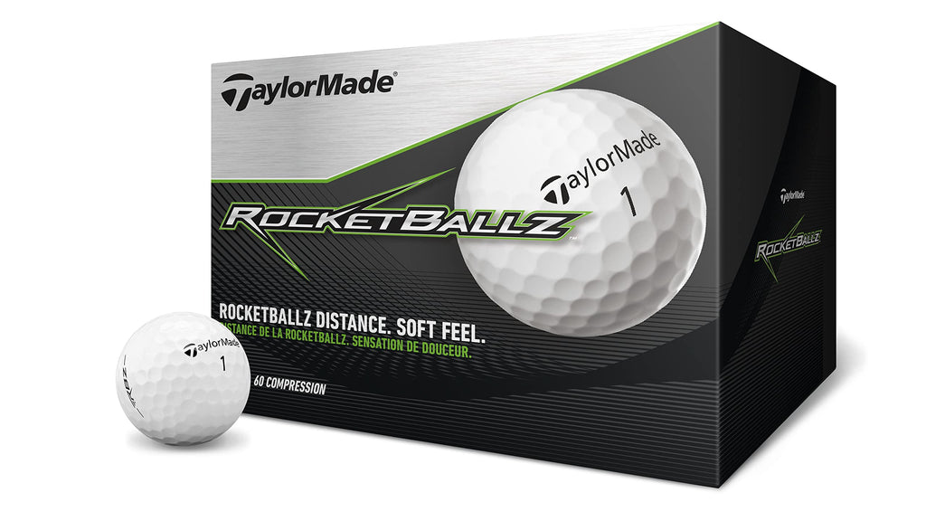 Taylor Made Unisexs Tm19 Rocketballz 36 Pack Golf Ball, White, One Size