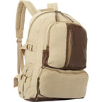 Retro Vintage Airman'S Rucksack - Khaki