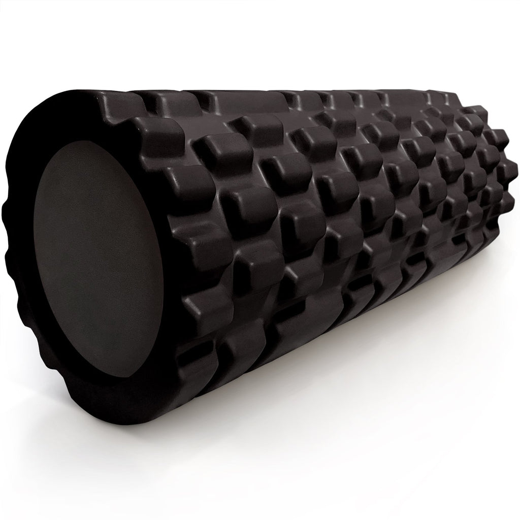321 Strong Foam Roller - Medium Density Deep Tissue Massager For Muscle Massage And Myofascial Trigger Point Release , With 4K E