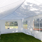 Thxbyebye Wedding Party Tent 3 X 9M Outdoor White Canopy Screen Sun Shelters Houses Gazebos Heavy Duty With 3 Removable Sides Si