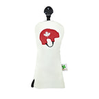 Foretra - Limited Edition Hockey Helmet Canada Hybrid Headcover - Tour Quality Golf Club Cover - Style And Customize Your Golf B