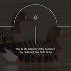 Avian-X Topflight Specklebelly Floating Goose Decoys With True To Life Postures For Hunting Use, Outdoor Sports, And Recreation